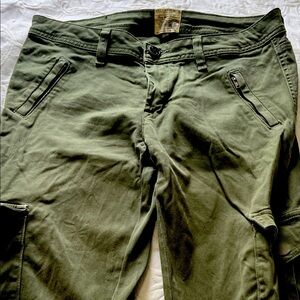 Women’s Dylan George Size 29 Slim Olive Cargo Pants